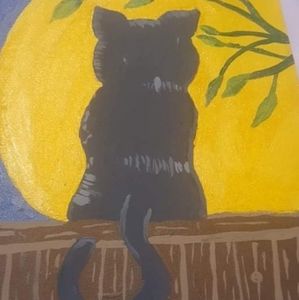 Cat painting